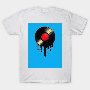 Melting Vinyl T-Shirt